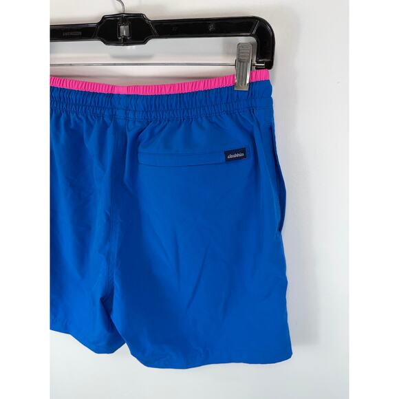 Chubbies Swim Trunks 5.5 Inch Size Medium Brief Liner Blue Pink - Picture 10 of 12